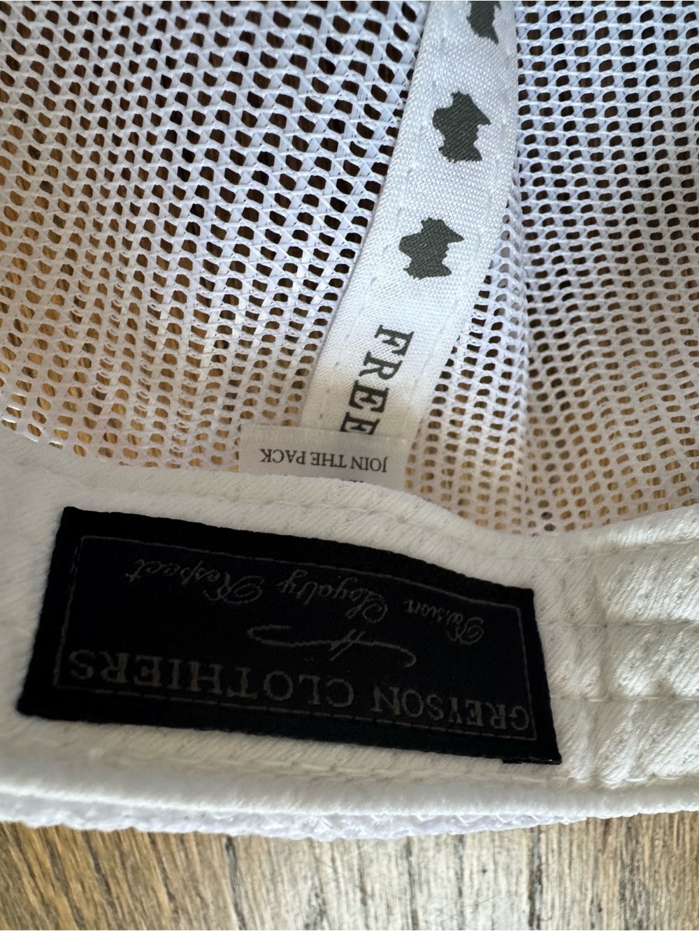 Greyson Clothiers Winged Foot Golf Club- White Mesh Hat - Picture 5 of 6